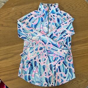 Women’s XXS 1/4 zipper pullover. Excellent used condition